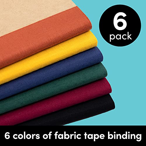 PAPERAGE 6-Pack Composition Notebook Journals, College Ruled - Image 2