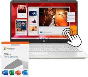 HP Pavilion 15.6″ Touchscreen Laptop, 32GB RAM