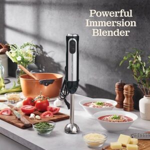 Peach Street Powerful 500W Immersion Blender With Turbo