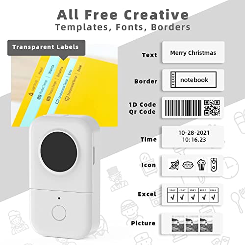 Phomemo D30 Mini Bluetooth Portable Label Printer - Image 4