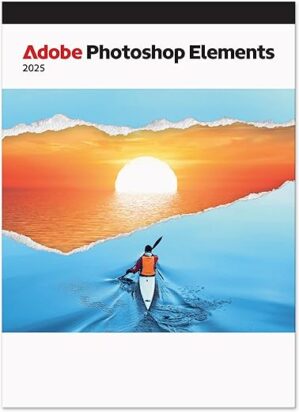 Adobe Photoshop Elements 2025 Box with Download Code
