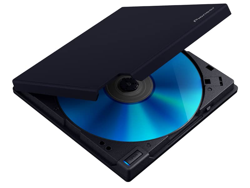 PIONEER BDR-XD08UMB-S Matte-Black USB 3.2 Slim Writer - Image 3