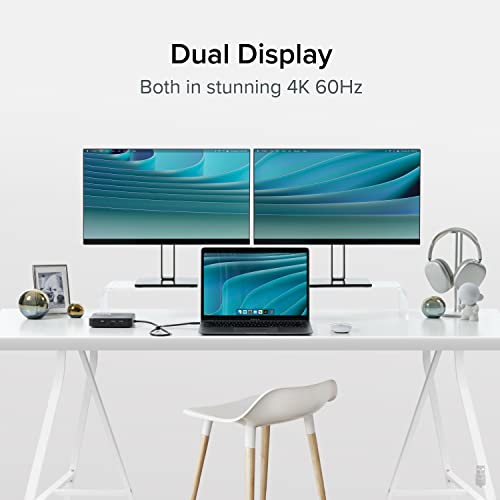 Plugable 7-in-1 USB C Docking Station Dual Monitor - Image 3