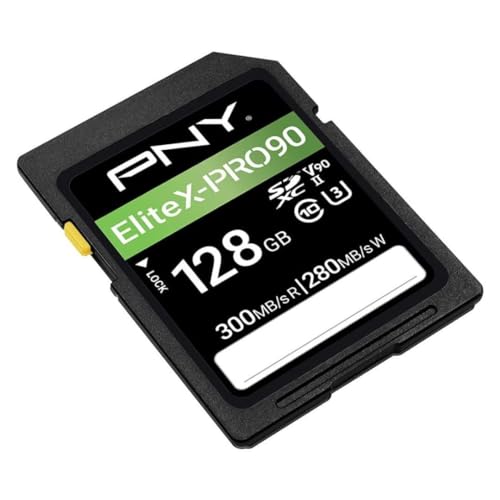PNY EliteX-PRO90 128GB UHS-II SDXC Memory Card - Image 2
