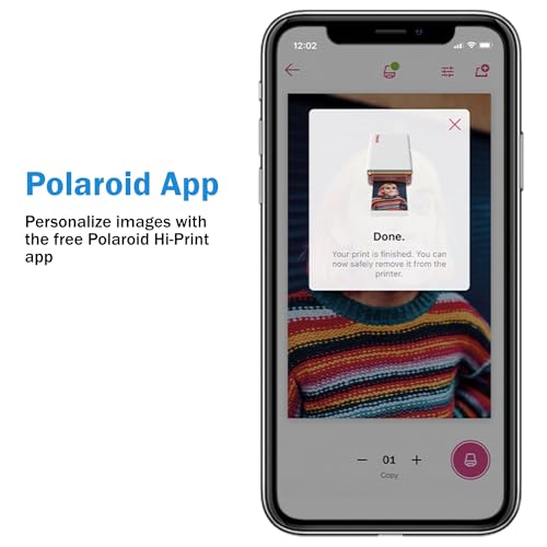 Polaroid Hi Print 40 Photo Bundle Printer - Image 5