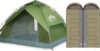 Night Cat Pop Up Tent With Double Sleeping Bag
