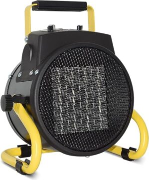 tectake Portable Electric Patio Heater With Thermostat