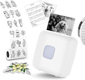 vretti Portable Thermal Printer TP6, Bluetooth Printer
