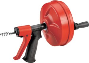 RIDGID Power Spin+ 1/4″ x 25′ Hybrid Drain Cleaner