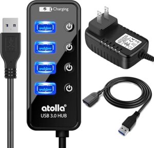 atolla Powered USB 3.0 Hub With Adapter