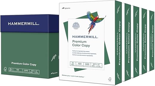 Hammermill Premium Color 28 lb Copy Paper, 102450C