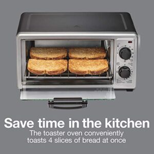 Proctor Silex 4 Slice Multi-Function Countertop Toaster Oven
