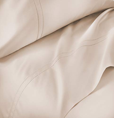 Pure Parima Egyptian Cotton Sheet Set, Soft Peach - Image 3