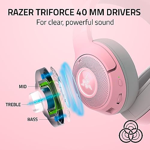 Razer Kraken Kitty V2 BT Wireless RGB Headset - Image 4