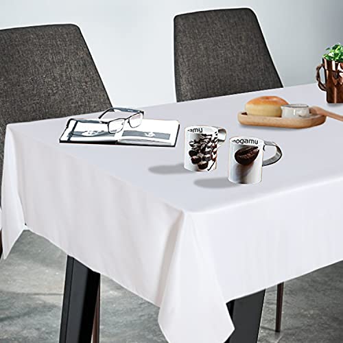 Rectangle 4 Feet Stain Resistant Tablecloth - Image 2