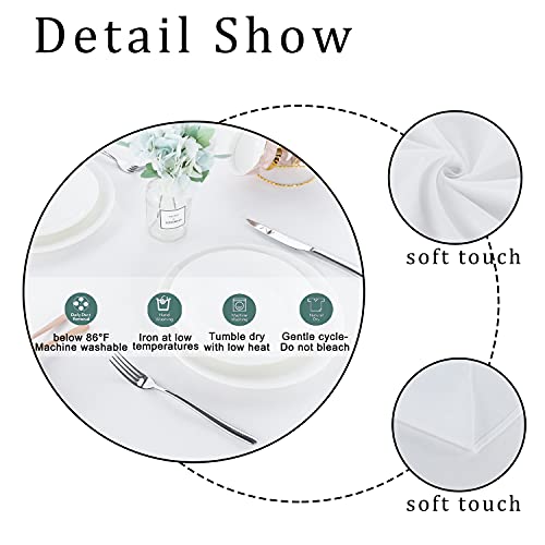 Rectangle 4 Feet Stain Resistant Tablecloth - Image 5