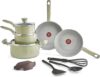 T-Fal Recycled Ceramic Nonstick Cookware Set, 12-Piece