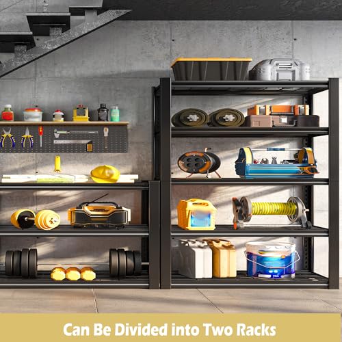 REIBII Garage Shelving 2500LBS Heavy Duty Adjustable - Image 5
