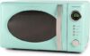 Nostalgia Retro Compact Microwave Oven – 0.7 Cu. Ft