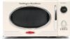 Nostalgia Retro Countertop Microwave Oven – Ivory