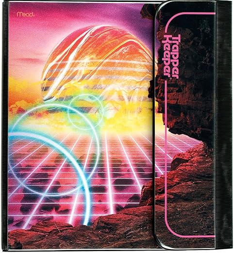 Mead Retro Design Trapper Keeper Binder, Glow (260038FM-ECM)