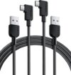 Anker Right Angle USB A To USB C Cable