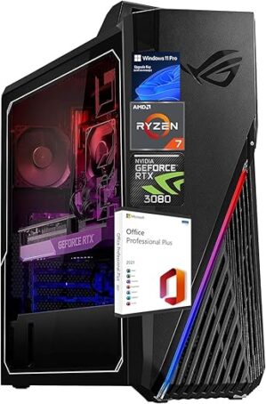 ASUS ROG STRIX GA15 Gaming Desktop, Ryzen 7-5800X