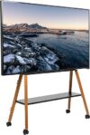 VIVO Rolling Artistic Easel TV Stand, STAND-TV75R