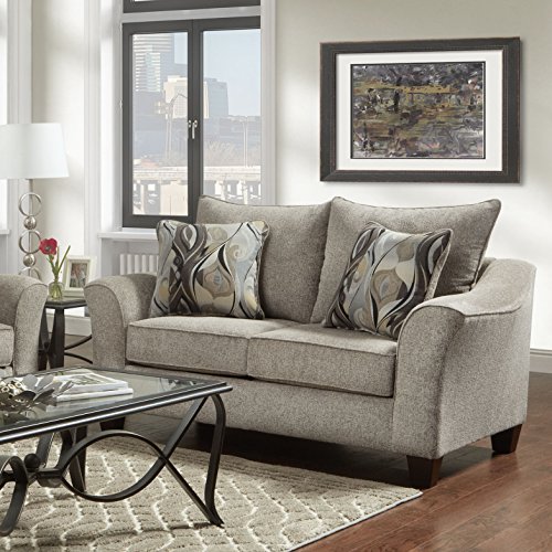 Roundhill Furniture Camero Sofa And Loveseat Set - Image 3