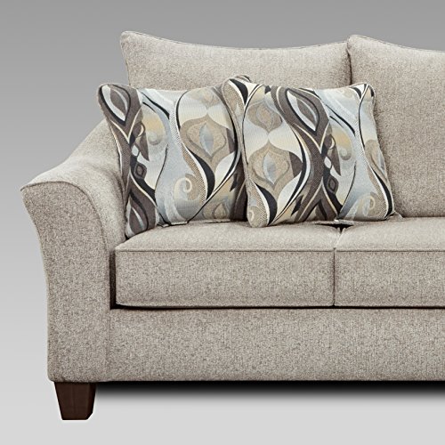 Roundhill Furniture Camero Sofa And Loveseat Set - Image 4