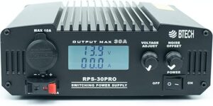 BTECH RPS-30PRO 30 Amp Regulated Bench Power Supply