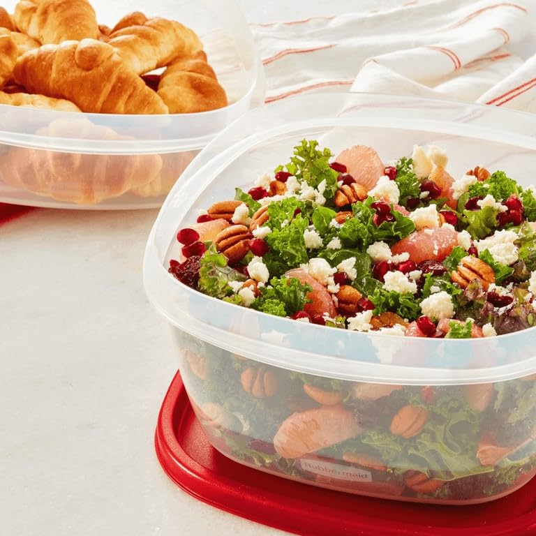 Rubbermaid Easy Find Lids Food Storage Container, 2 Pack - Image 4