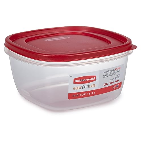 Rubbermaid Easy Find Lids Food Storage Container, 2 Pack - Image 2