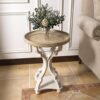 COZAYH Rustic Farmhouse Accent End Table