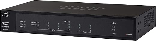 RV340 Dual WAN Gigabit Router