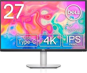 Dell S2722QC Monitor - 27 Inch 4K Display