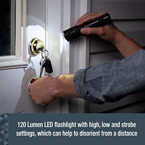 SABRE Stun Gun With LED Flashlight, 1.820 µC Charge - Image 5