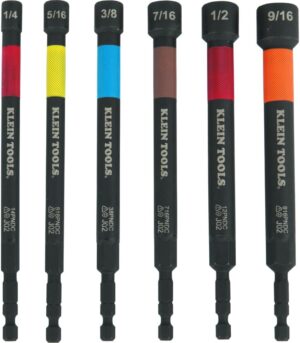 Klein Tools SAE Magnetic Impact Nut Setter Set
