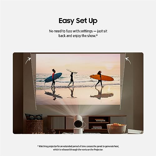 SAMSUNG Freestyle 2nd Gen Portable Projector, SP-LFF3CLAXXZA - Image 4