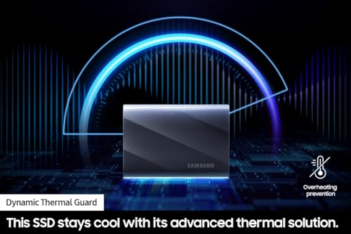 SAMSUNG T9 Portable SSD 4TB, USB 3.2, MU-PG4T0B/AM - Image 3