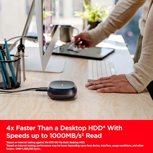 SanDisk 8TB Desk Drive SSD - SDSSDT40-8T00-NA25 - Image 5