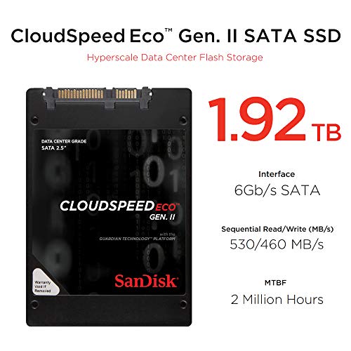 SanDisk CloudSpeed Eco Gen II 1.92TB SSD SDLF1CRR-019T-1HA1 - Image 2