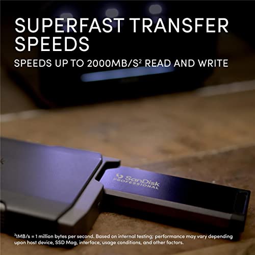 SanDisk Pro-Blade Transport Portable NVMe SSD SDPM2NB-0000-GBAND - Image 2