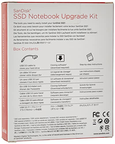 SanDisk SSD Notebook Upgrade Kit SDSSD-UPG-G25 - Image 2