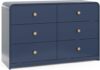 STORKCRAFT Santos 6 Drawer Nursery Dresser