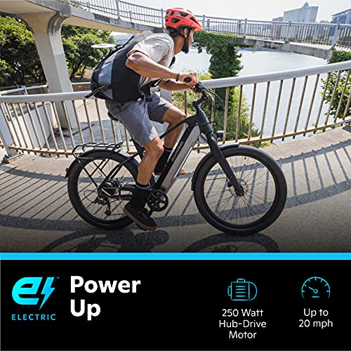 Schwinn Coston Hybrid Electric Bike, 20MPH - Image 2