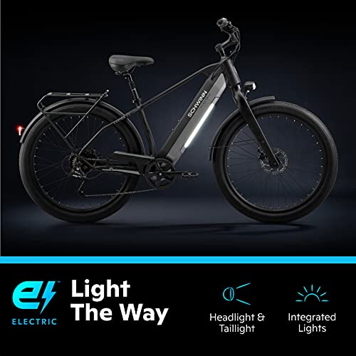 Schwinn Coston Hybrid Electric Bike, 20MPH - Image 4
