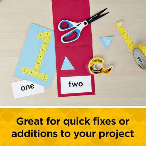 Scotch Double Sided Tape, Permanent Glue Alternative - Image 4