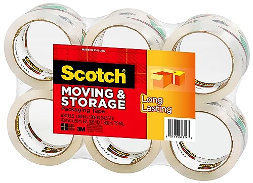 Scotch Long Lasting Storage Packaging Tape (3650-6) - Image 3