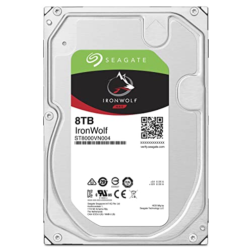 Seagate IronWolf 8TB NAS 3.5 Inch HDD ST8000VNZ04/N004 - Image 2